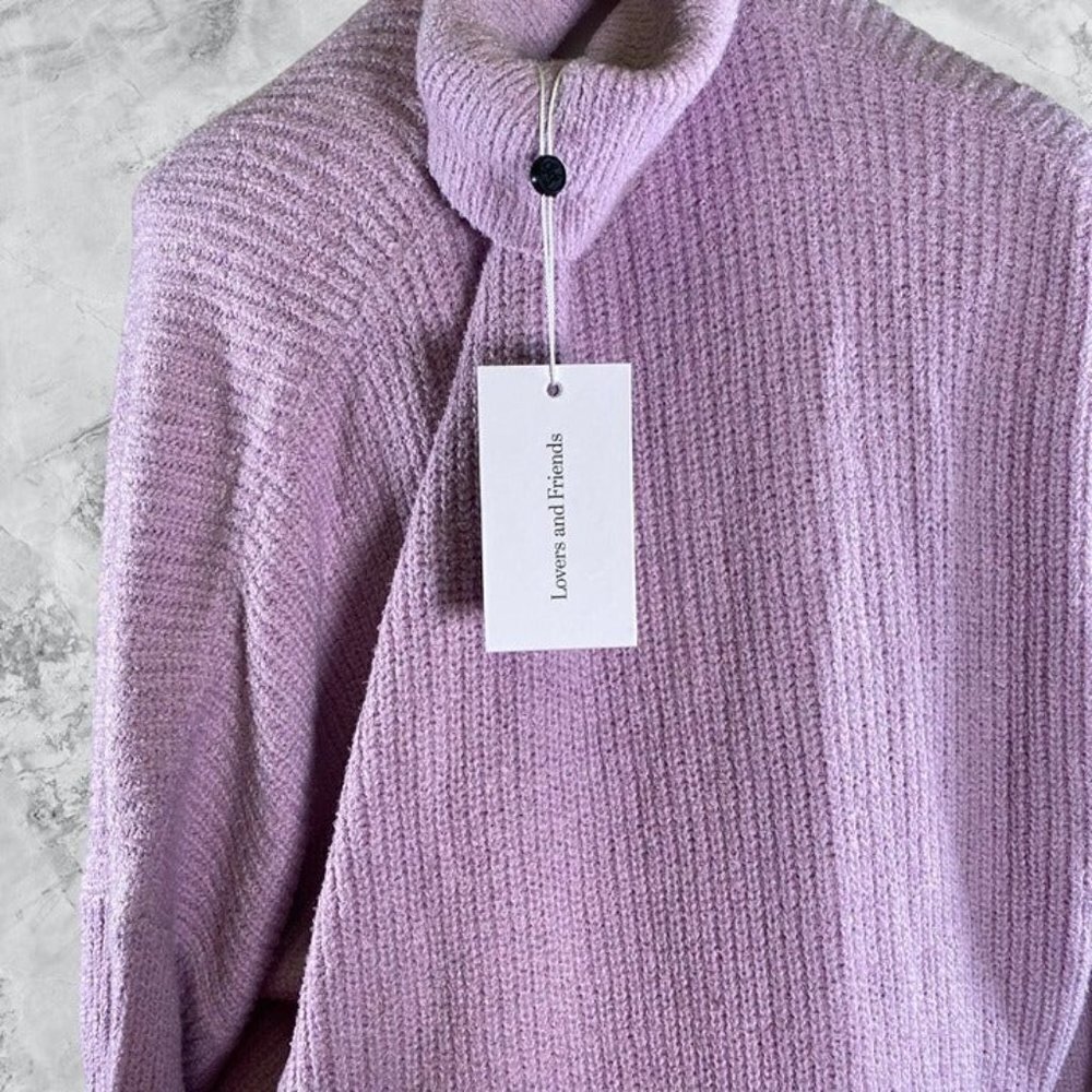 Lovers and Friends Jade Sweater - Bright Purple - Picture 6 of 8